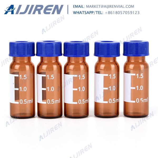 OEM sample vials 2 mL screw top vials with patch Shimadzu